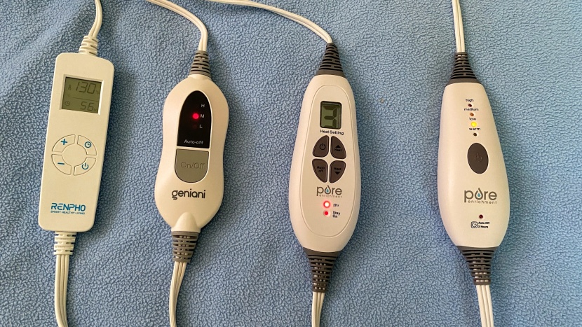heating pad - controllers have slightly different configurations and features...