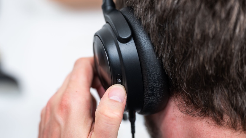 steelseries arctis nova pro - the mute button can be a little tricky to find and activate.