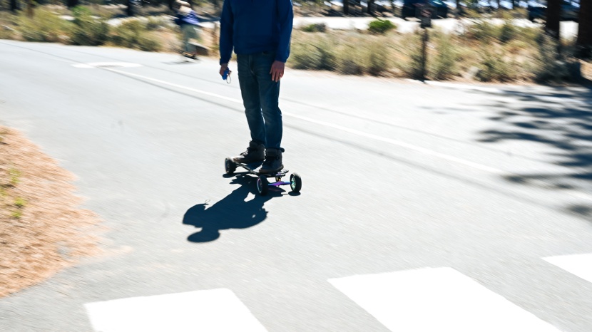 electric skateboard - the extended range of the zeus made us wonder if we should use it as...