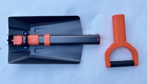 astroai 39" folding snow shovel