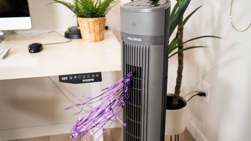 tower fan - the ability to both power and circulate air throughout a room is...