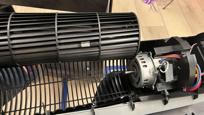 tower fan - we broke down each fan to properly clean and took notes about the...