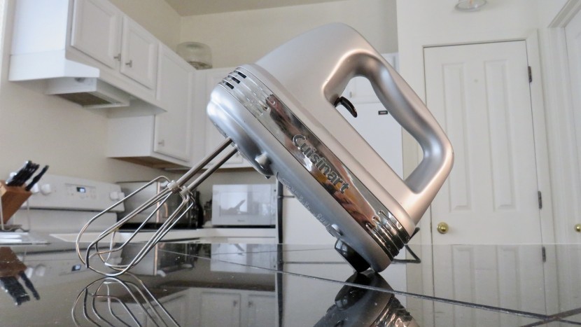 hand mixer - the cuisinart power advantage plus has a clean look with a chrome...