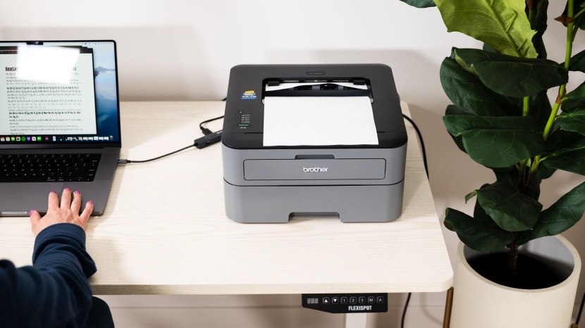 brother hl-l2300d - a usb connection is an antiquated way of connecting a printer these...