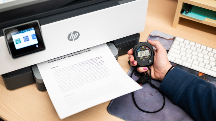 hp officejet pro 9015e - this is a relatively fast printer, but we were a little underwhelmed...