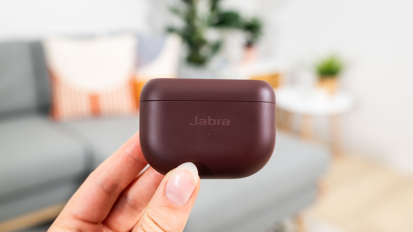 jabra elite 10 - the case holds up to three additional charges.