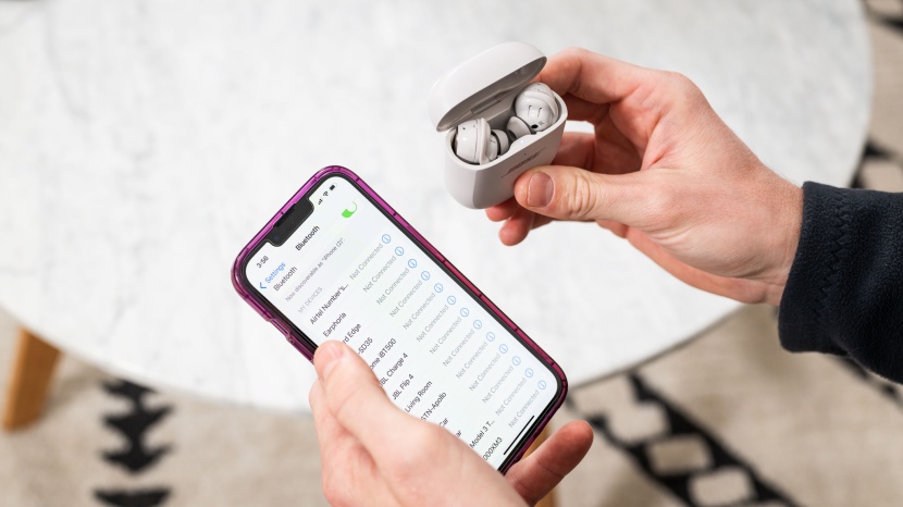 bose quietcomfort ultra earbuds - pairing the earbuds with your phone for the first time is simple...