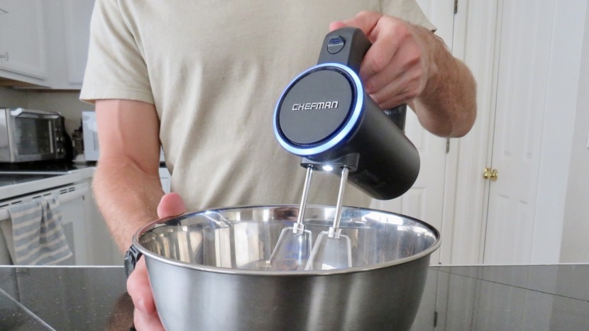 hand mixer - it&#039;s easy to see what you&#039;re doing thanks to the chefman&#039;s led light...
