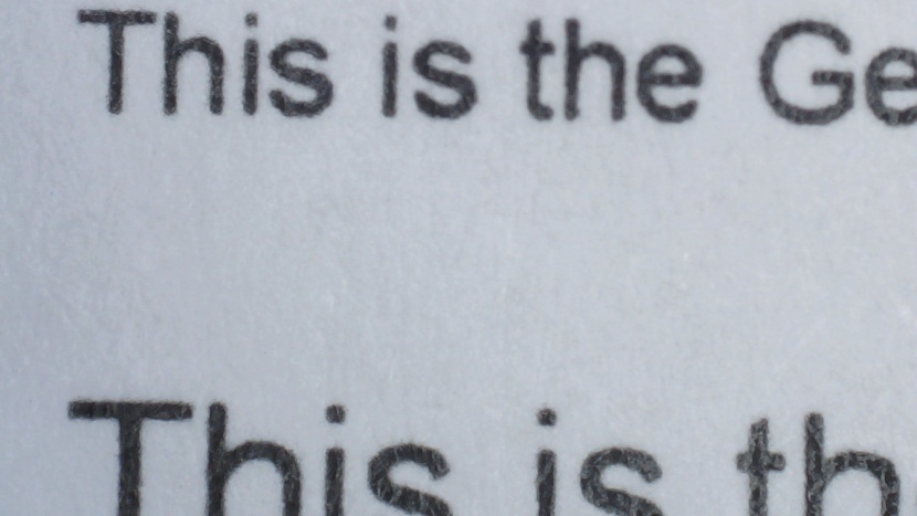 the canon produced flawless text quality under our microscope.