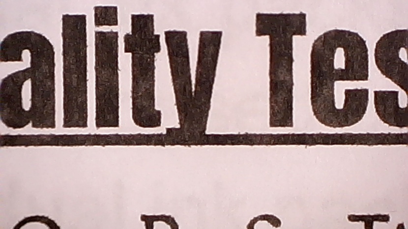 canon pixma tr4720 - text quality is lackluster when compared to this printers ability to...