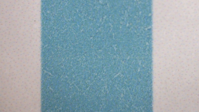 hp deskjet 2755e - up close, you can see that the edges are clearly defined, and the...