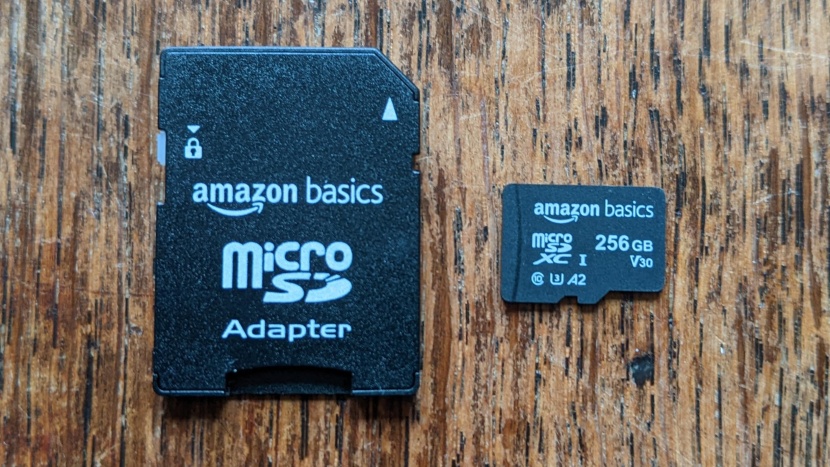 the amazon basics microsdxc card offers top-notch small file write...