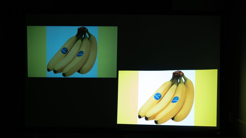 projector - the difference in brightness between traditionally priced and...