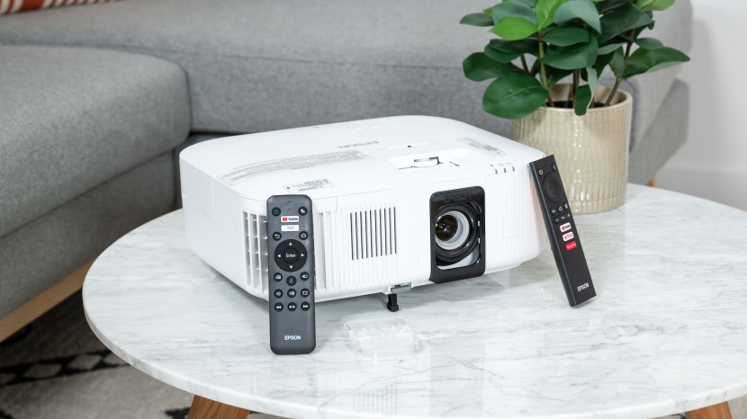 epson home cinema 2350 4k pro-uhd - the 2350 comes with one remote for settings and functions and...