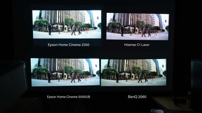 benq home cinema ht2060 - the epson home cinema 5050ub outshines the benq 2060 in brightness...