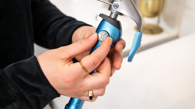 curling iron - adjusting the temperature gives you more control over what your...