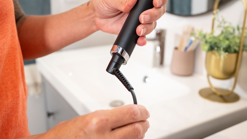 a sturdy cord connection is reassuring. we like a cord that doesn't...