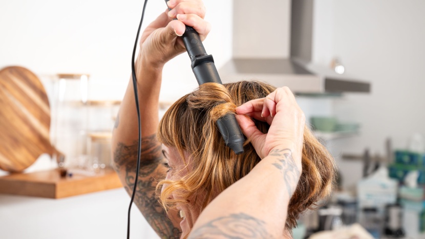curling iron - the creative curl had no learning curve and was quick and easy to use.
