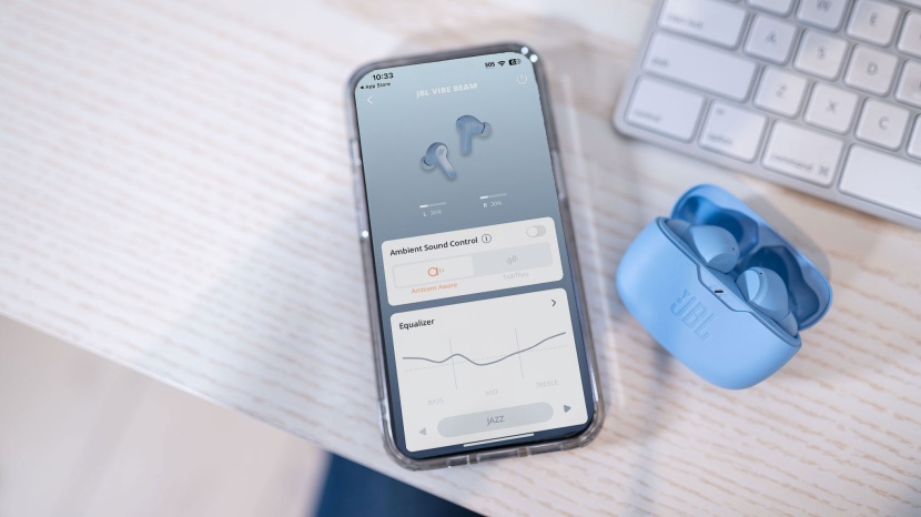 jbl vibe beam - though not the best sounding, these buds have app features that many...