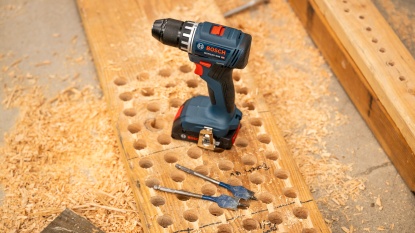 Product photo of Bosch 18V Compact Brushless 1/2 In. Drill/Driver Kit GSR18V-400B12