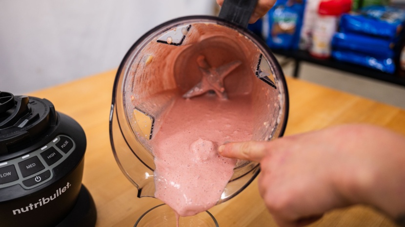 we kept an eye out for chunks of unprocessed fruits, and docked...