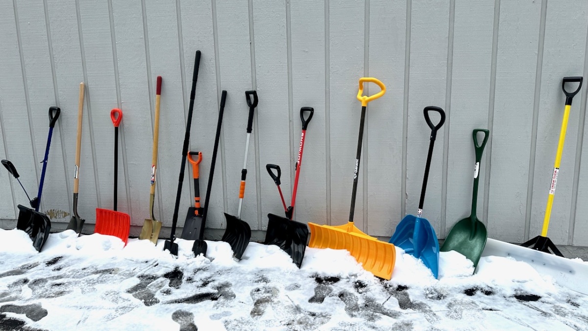 Snow Shovel, Aluminum Extendable Snow Shovel, Durable Snow Shovel