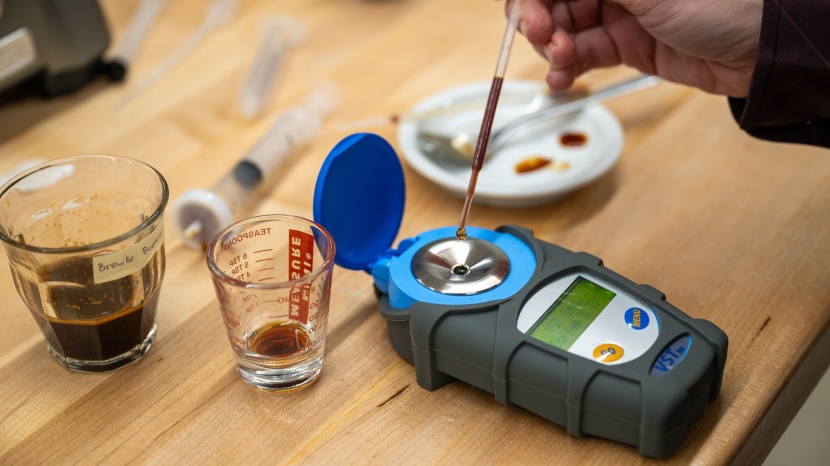 the refractometer we used in our testing.