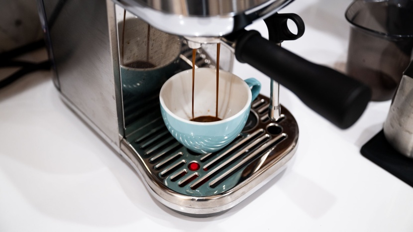 breville bambino plus - the bambino plus took a lot of trial and error to dial in, but once...