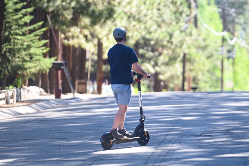 gotrax g4 - this scooter performed admirably on hills.