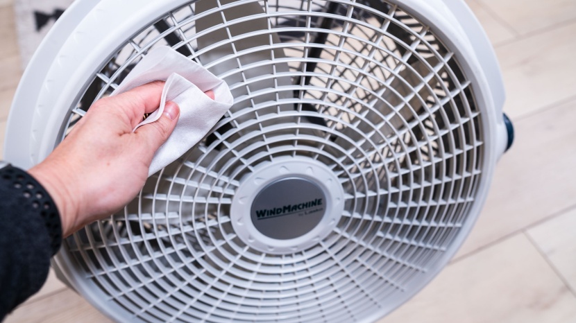 floor fan - we take into account the ease of quick whipe downs and thorough...