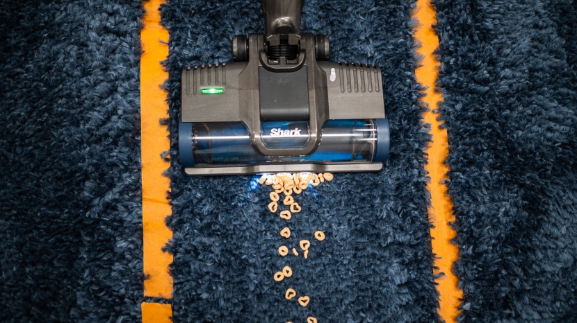 shark pet plus - we found that the shark pet plus needs more time to ride over larger...