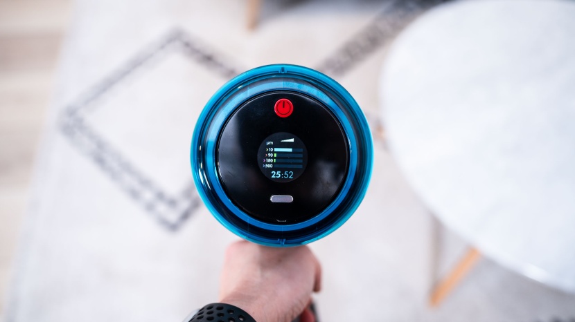 dyson gen5detect - we very much liked the modern digital control and info screen on the...