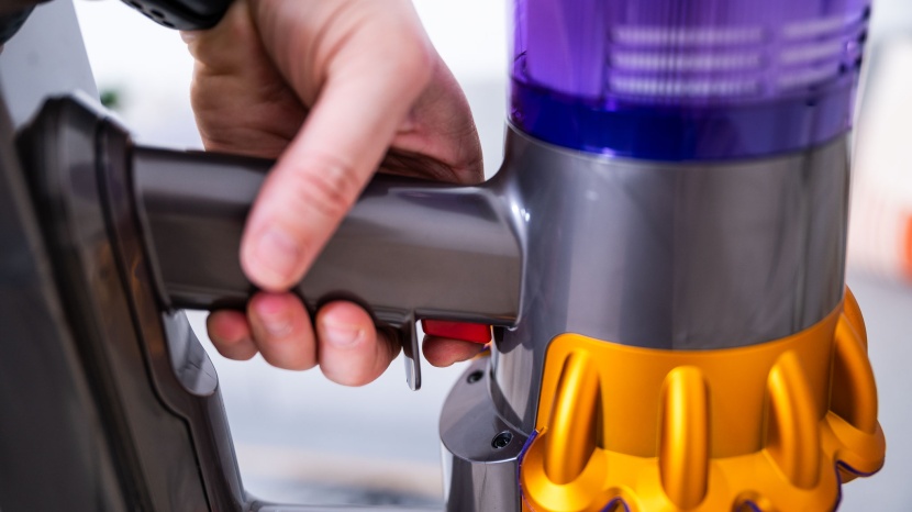 dyson v15s submarine - at 4.5 pounds, the head is a bit heavy, but we think the power and...