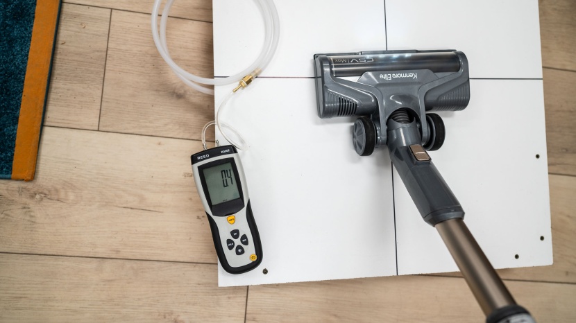 kenmore elite csv max ds4095 - measured suction power at the cleaner head was far below average at...