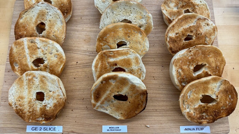 ge 2 slice g9tma2sspss - the ge 2 slice yielded less than stellar bagels.