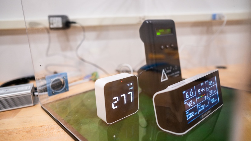 winix 5500-2 - detecting air quality with a dylos aqi meter.