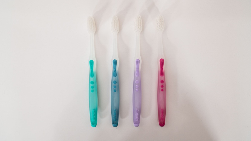 toothbrush - we gave extra points to brushes that came in multiple colors.