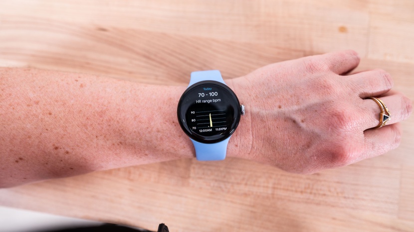 google pixel watch 2 - the heart rate sensor is one of many health and fitness tracking...