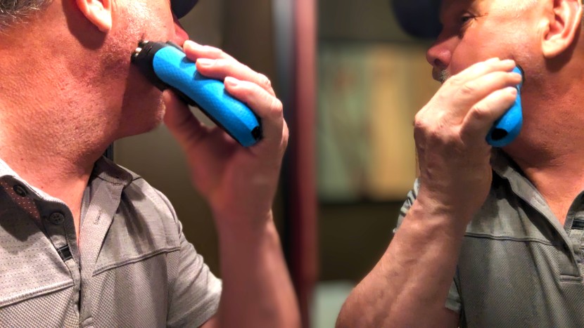 braun series 3 proskin - slowly making headway on our five days of growth.