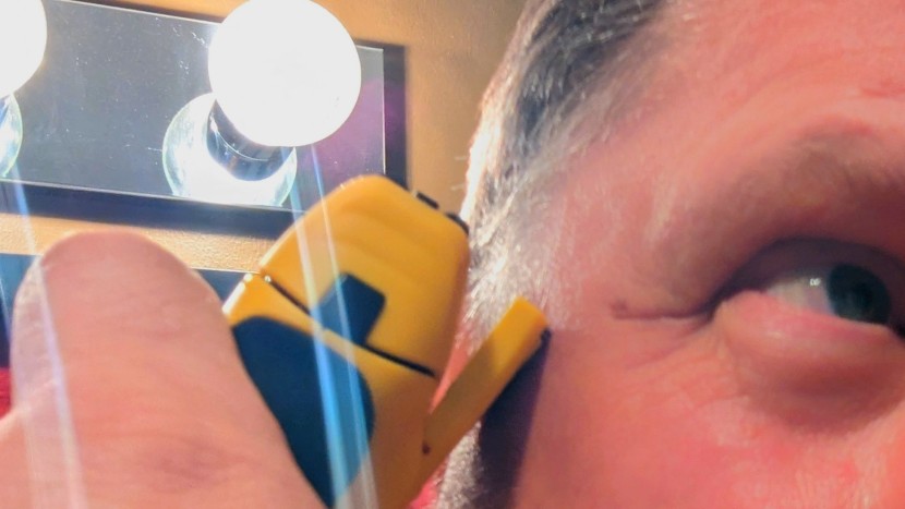 by default, a shorter trimmer arm places the foil head a little too...