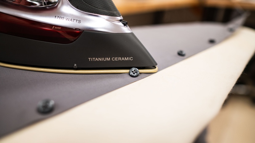 chi professional 13101 - the tapered nose design is handy for detail work like ironing under...