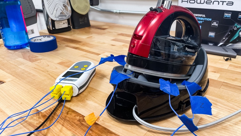 panasonic cordless advanced ceramic - we attached temperature probes to the panasonic cordless advanced...