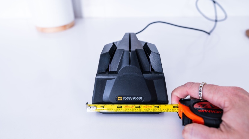 knife sharpener - we were seriously impressed by the capability of the relatively...