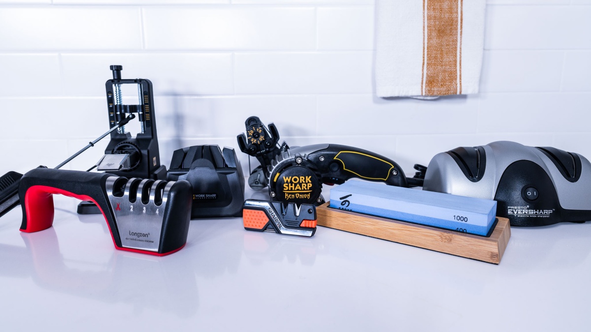 Best Knife Sharpener Review (We tested a variety of the best knife sharpeners on the market today to help you find the perfect one for your needs...)