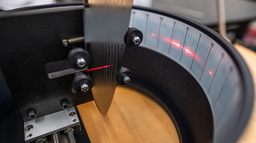 chef knife - all the chef knives we tested have very similar angles of sharpness.