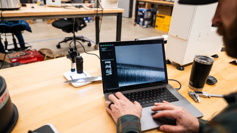 wusthof classic 8&quot; - even under a microscope, the wusthof classic proves its high-quality...