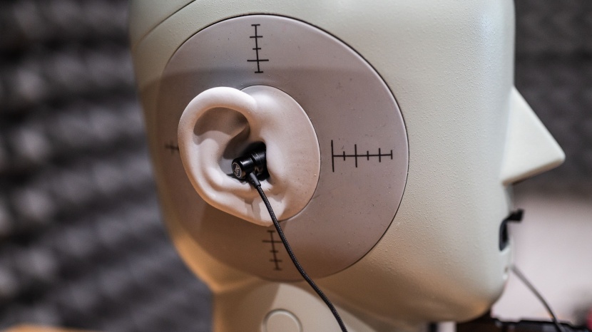 wired earbuds - we combine our listening panel with the objective frequency response...