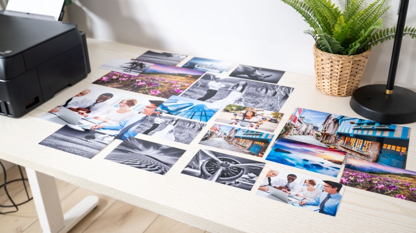 photo printer - we printed hundreds of photos to thoroughly test and compare printers.