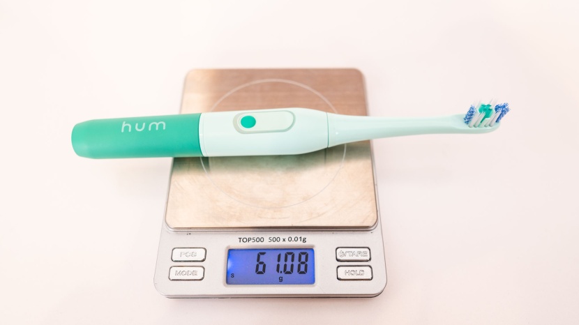 hum by colgate battery powered - the hum brush is one of the lightest we've tested.