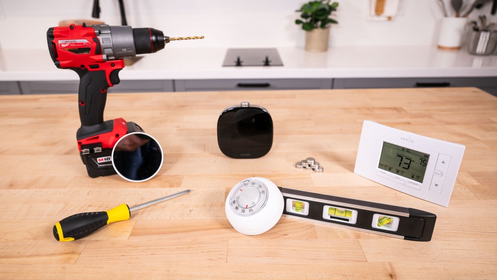 thermostat - typical install tools and testing devices used throughout this...